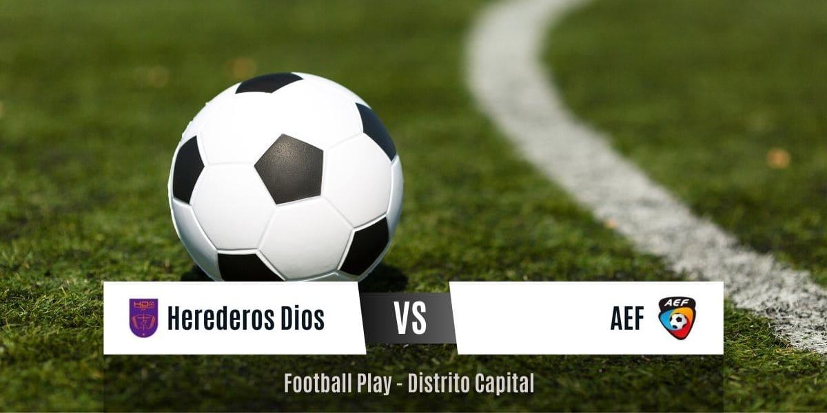 AEF vence contundentemente a Herederos de Dios por 0-6 (Sub-14)