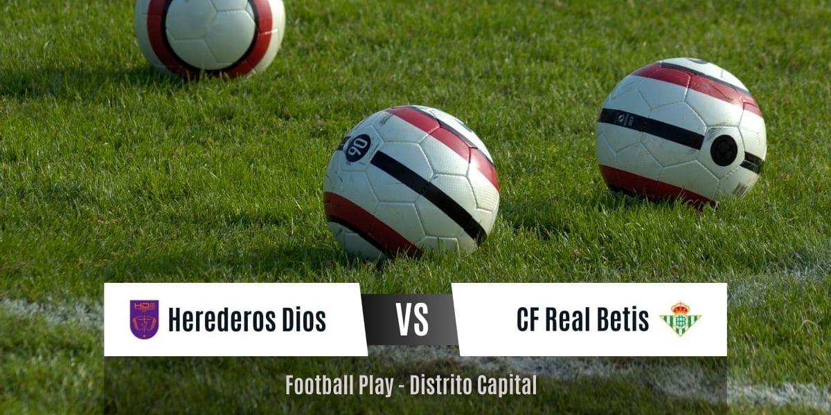 Herederos de Dios y CF Real Betis empatan en vibrante juego 1-1 (Sub-16)