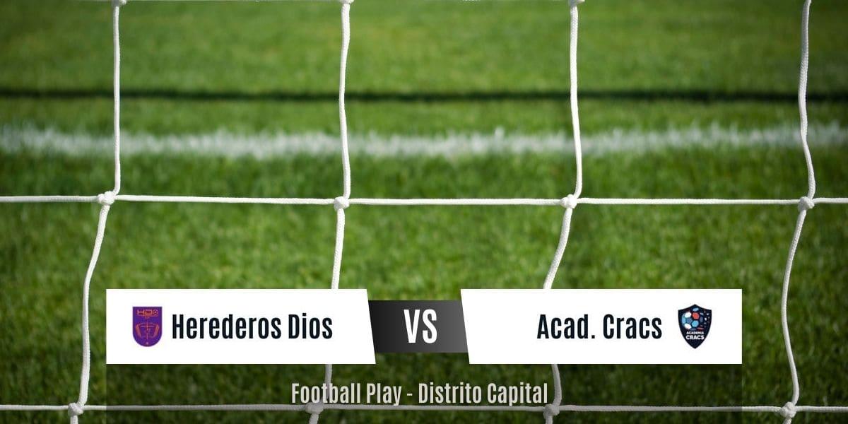 Herederos de Dios vence a Academia Cracs en un emocionante juego 2-1 (Sub-18)