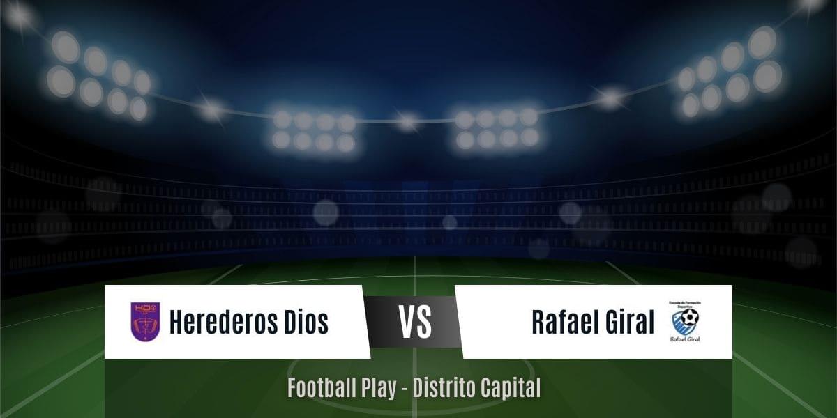 Un Herederos de Dios más ofensivo derrota a Rafael Giral por 3-1 (Sub-14)