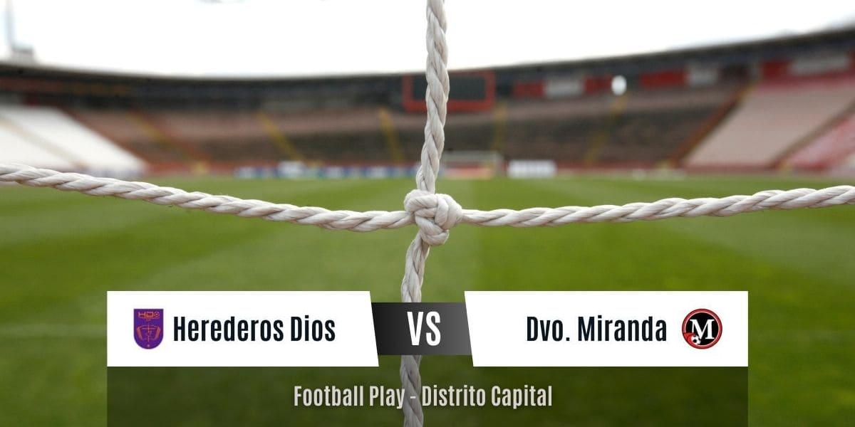Dvo. Miranda vence contundentemente a Herederos de Dios por 0-4 (Sub-16)