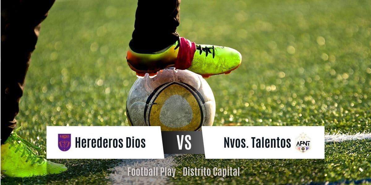 Poder ofensivo: Nvos Talentos vence por 0-4 a Herederos de Dios (Sub-10)