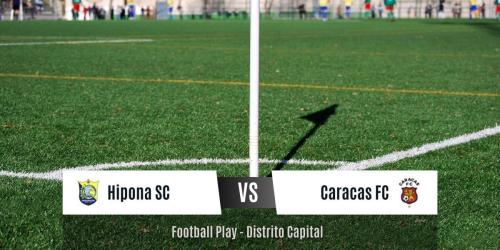 Hipona SC gana por 2-0 frente a Caracas FC (Sub-16)