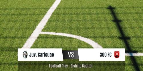 Empate 0-0 entre Juv. Caricuao y 300 FC (Liga de Desarrollo Sub-14)