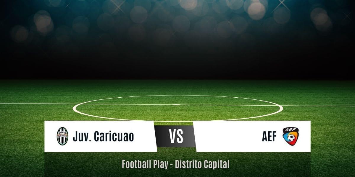 Victoria fuera de casa de AEF sobre Juv. Caricuao por 0-6 (Liga de Desarrollo Sub-14)