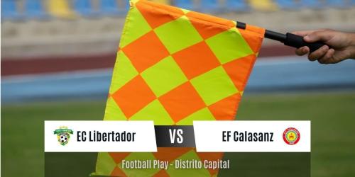 Victoria de EC Libertador 2-1 frente a EF Calasanz (Sub-14)