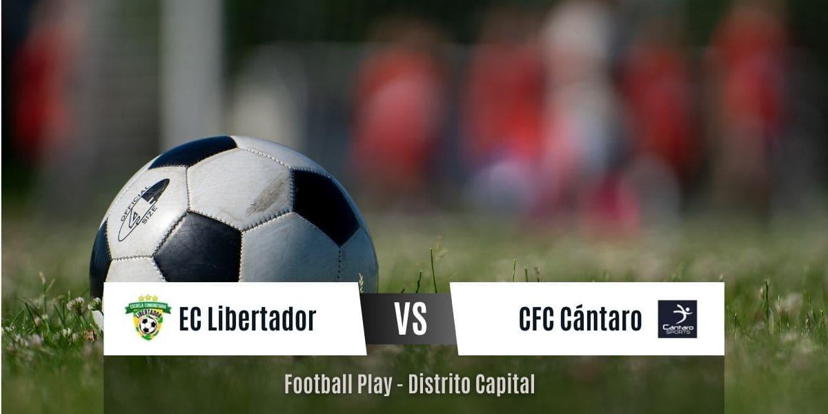 CFC Cántaro es derrotado por EC Libertador 4-0 (Sub-18)