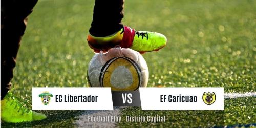 Exhibición ofensiva: EC Libertador vence a EF Caricuao FC por 7-1 (Sub-18)