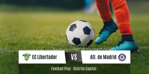 Gran demostración ofensiva: EC Libertador vence a Atl. de Madrid por 3-0 (Sub-14)