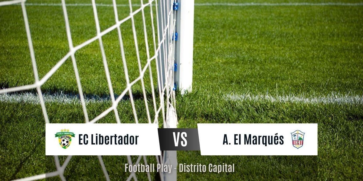Victoria por 3-1: EC Libertador vence a Academia El Marqués (Sub-14)