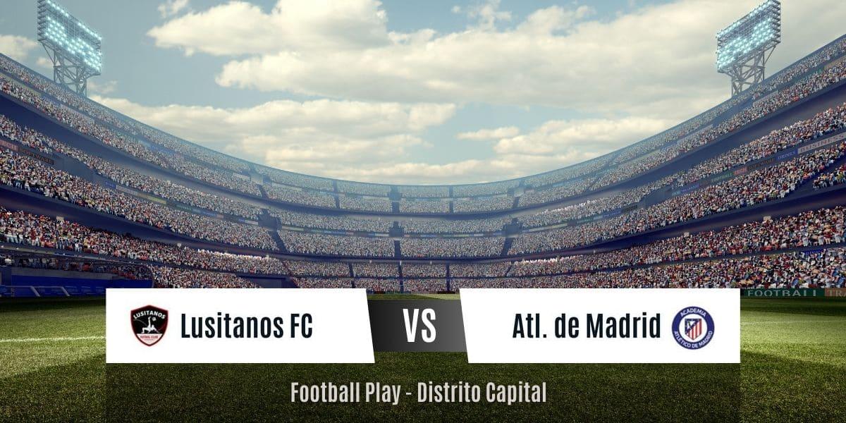 Atl. Madrid vence contundentemente a Lusitanos por 1-4 (Sub-9)