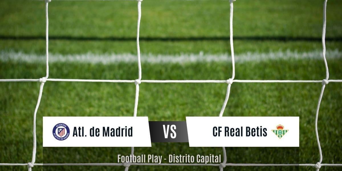 Final: CF Real Betis tuvo mayor fortuna en los penaltis y vence a Atl. de Madrid por 0 (3)-0 (4) (Sub-16)