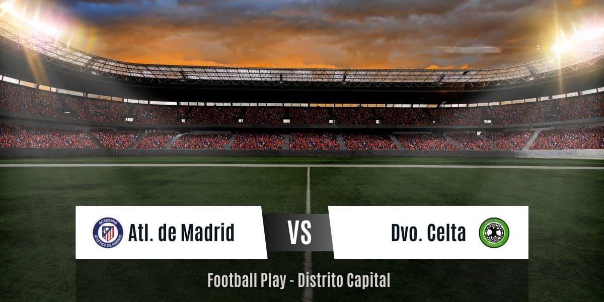 Atl. de Madrid es superado por Deportivo Celta en un juego reñido por 2-3 (Sub-10)