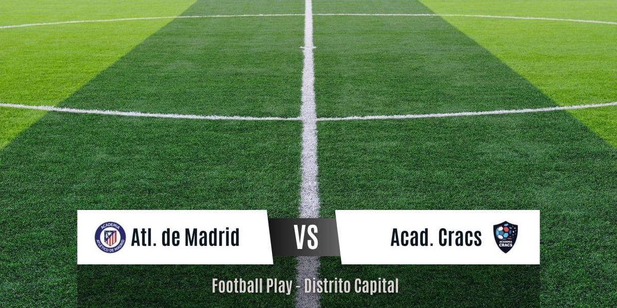 Atl. de Madrid logra un importante triunfo sobre Academia Cracs 3-2 (Sub-14)