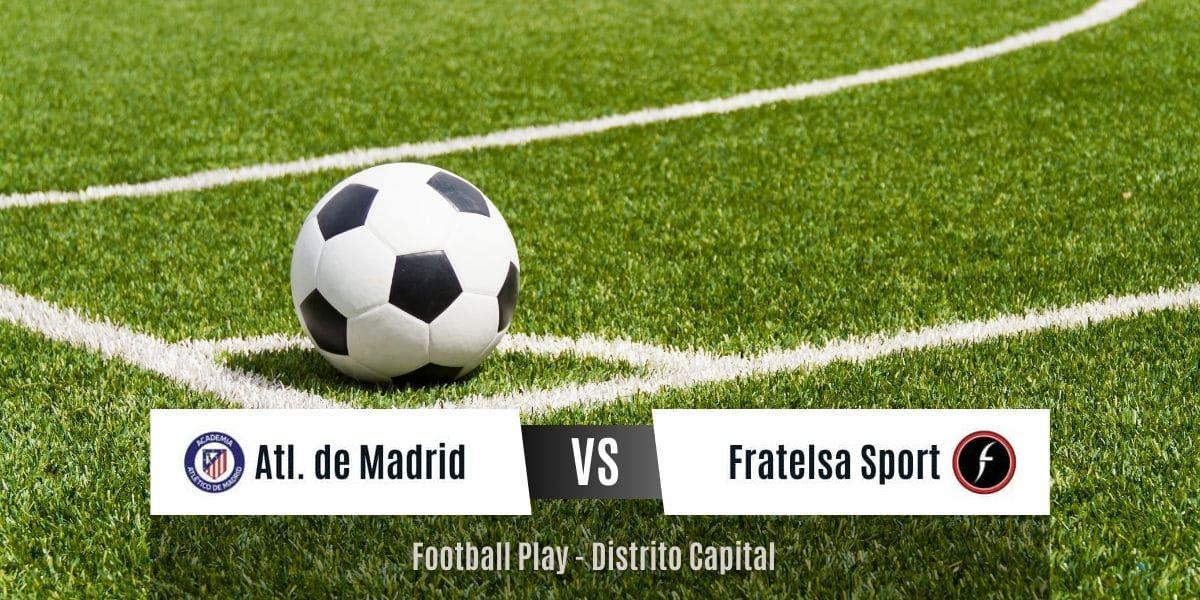Atlético de Madrid vence a Fratelsa 2-1 en la gran final (Sub-14)