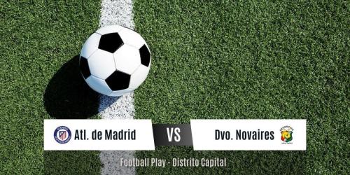 Deportivo Novaires pierde con Atl. de Madrid por 2-1 (Sub-16)