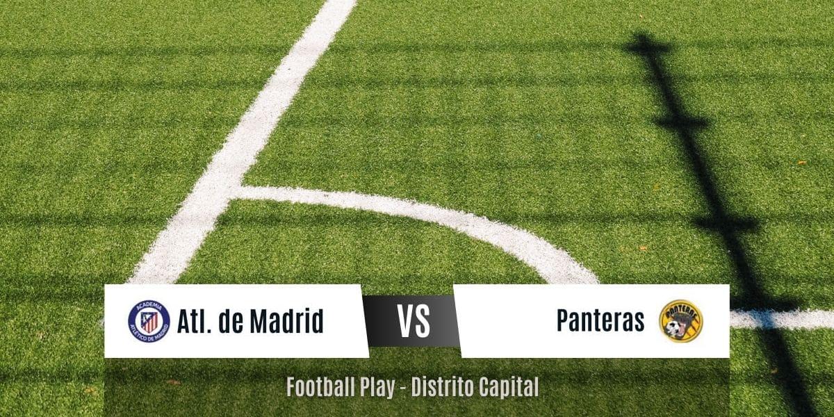 Gran demostración ofensiva: Atl. de Madrid vence a Panteras por 4-1 (Sub-20)