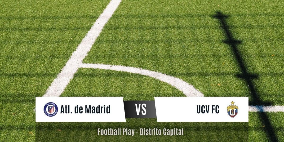 Empate entre Atl. de Madrid y UCV FC  1-1 (Sub-12)