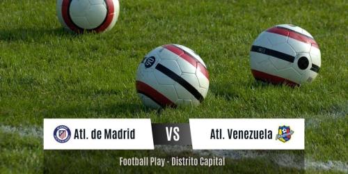 Atl. de Madrid fue superior a Atl. Venezuela y lo vence por 5-1 (Sub-10)