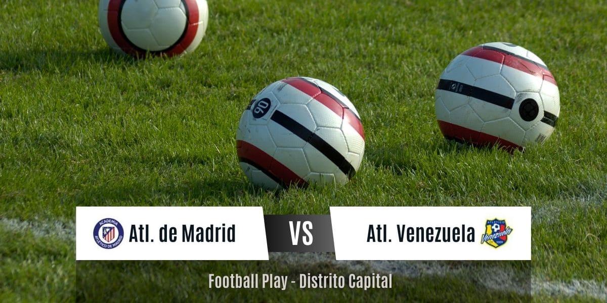Atl. de Madrid fue superior a Atl. Venezuela y lo vence por 5-1 (Sub-10)