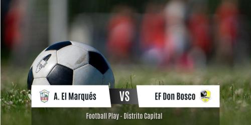 Ajustada victoria de Academia El Marqués sobre EF Don Bosco por 1-0 (Sub-12)