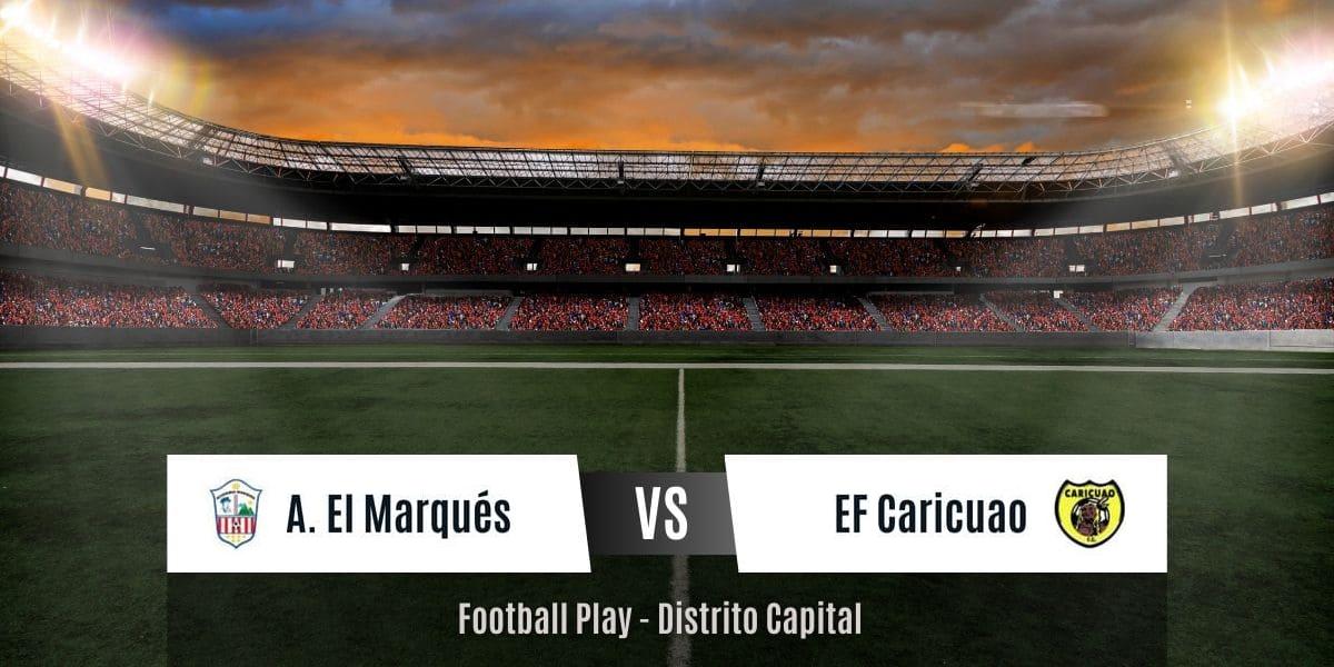 Victoria fuera de casa de EF Caricuao FC sobre Academia El Marqués por 0-4 (Sub-14)