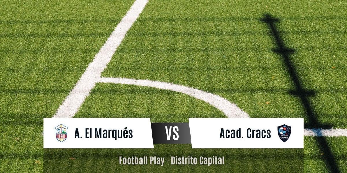 Victoria fuera de casa de Academia Cracs sobre Academia El Marqués por 1-4 (Sub-18)