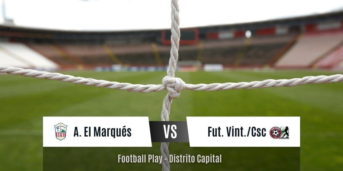 Academia El Marqués y Fut. Vinotinto/Csc logran empate a 4 goles (Sub-14)