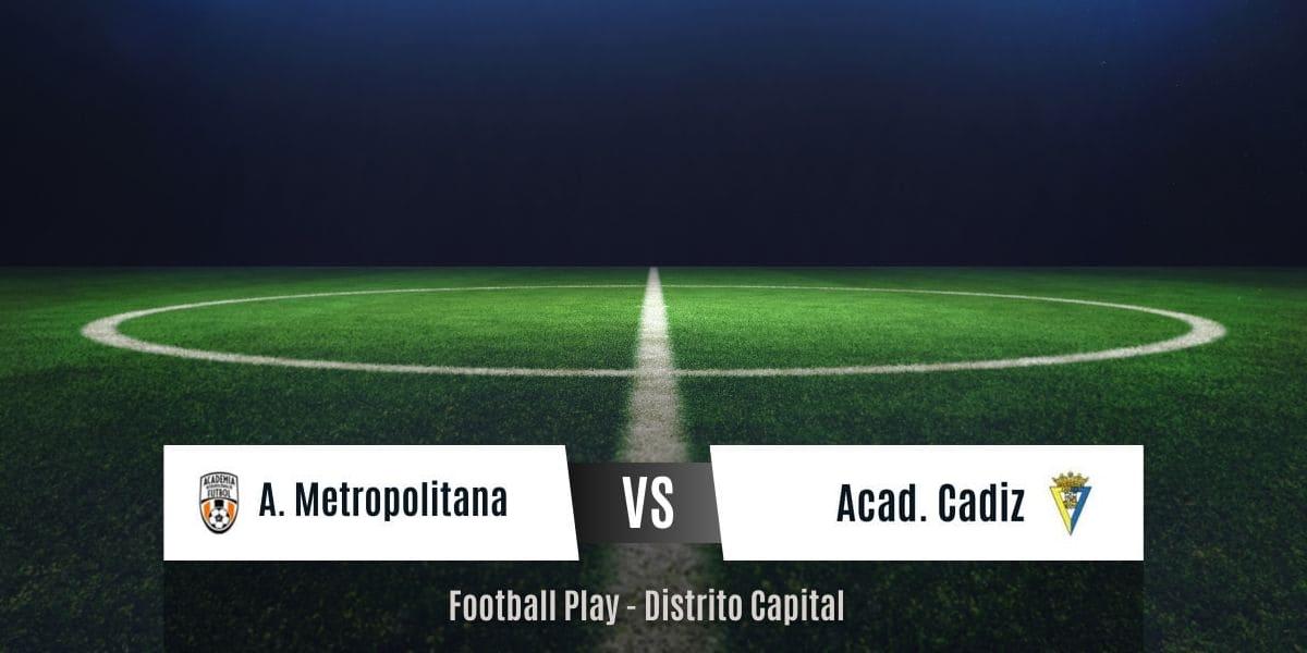 A. Metropolitana gana por 4-2 frente a Acad. Cadiz (Sub-14)