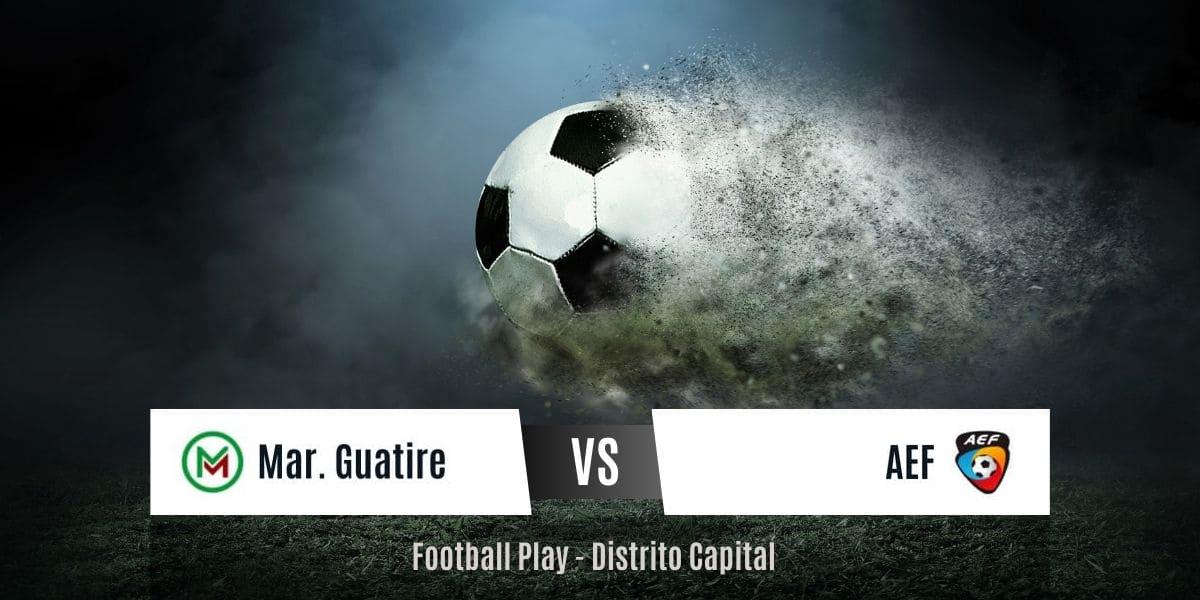 AEF juega con Marítimo de Guatire y lo vence 2-3 (Sub-18)