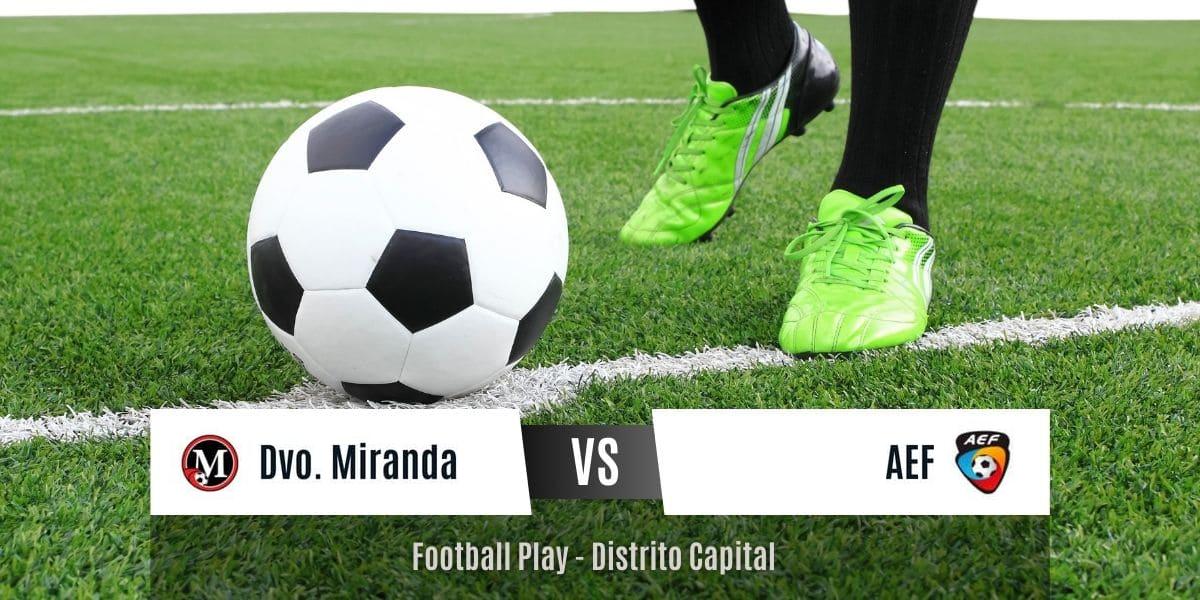 Goleada 5-0: Dvo. Miranda vence a AEF (Sub-14)