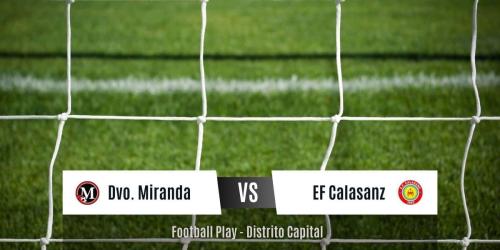 Dvo. Miranda convence con victoria por 2-0 frente a Calasanz y avanza a la final (Sub-12)