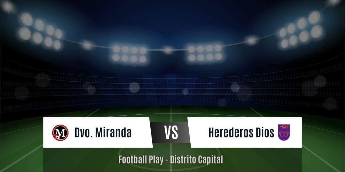 Herederos de Dios pierde con Dvo. Miranda por 2-1 (Sub-16)