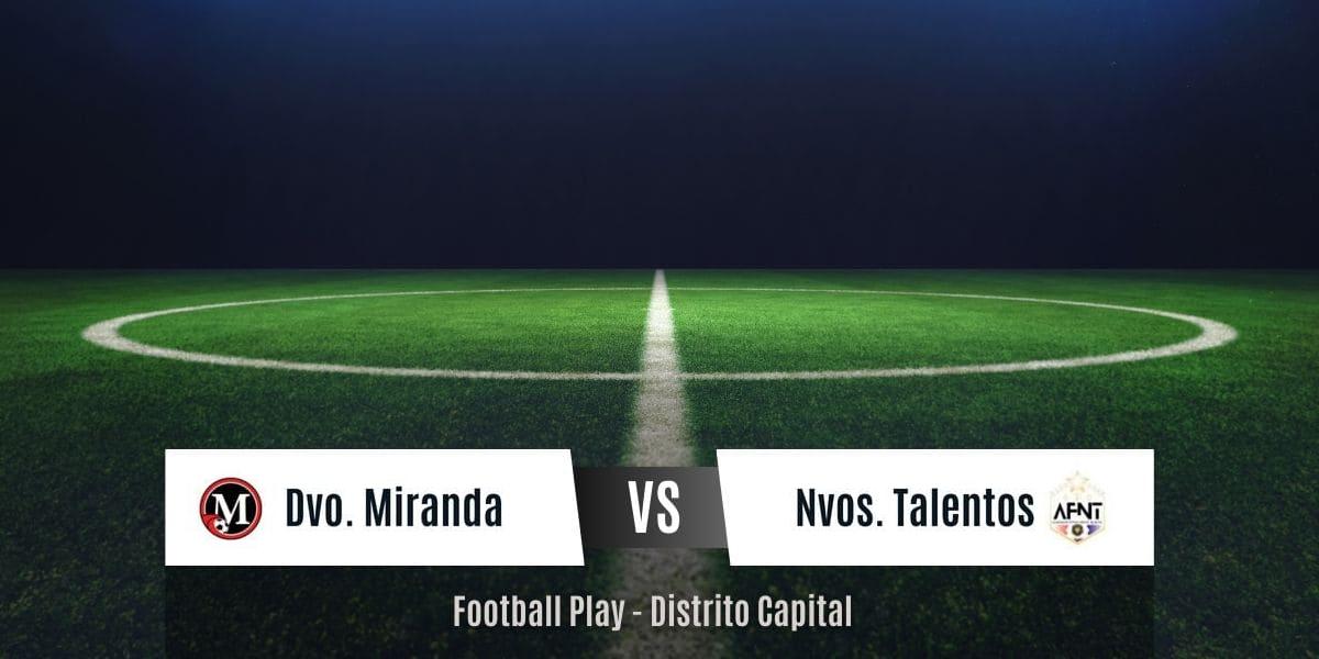 Victoria de Dvo. Miranda 2-1 frente a Nvos Talentos (Sub-8)
