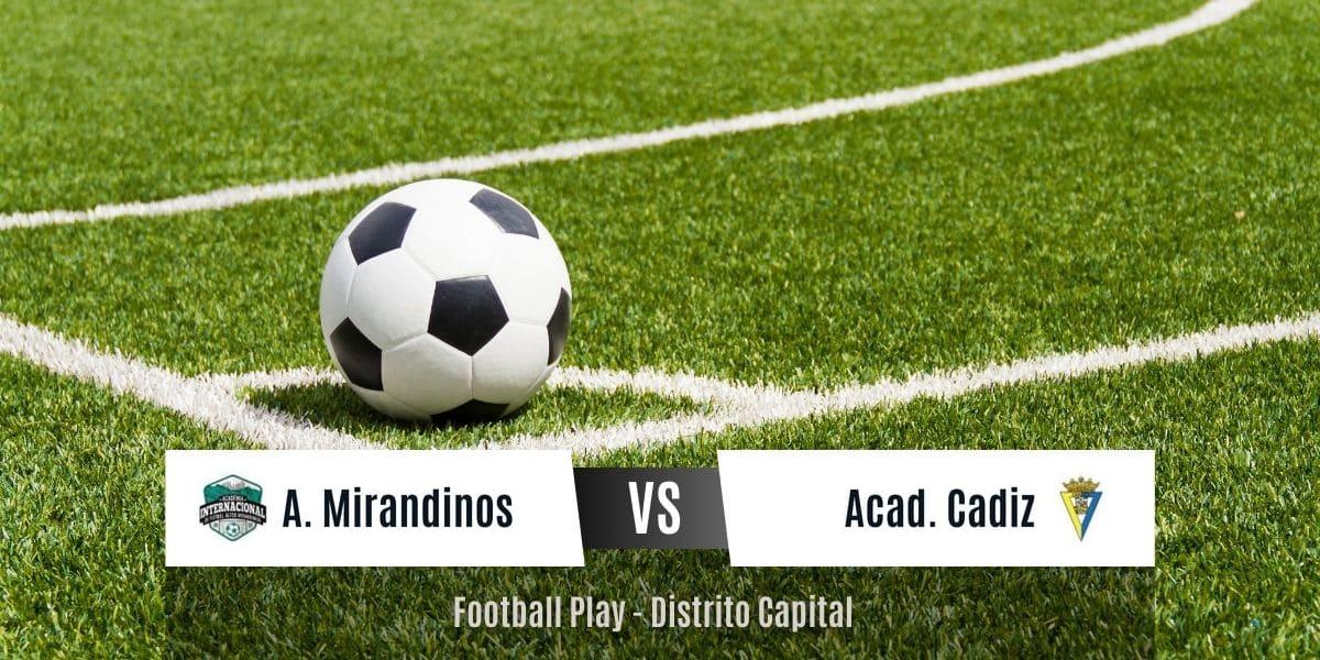 Victoria por 2-0: Altos Mirandinos vence a Acad. Cadiz (Sub-14)