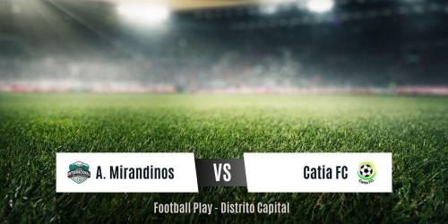Empate entre Altos Mirandinos y Catia FC 2-2 (Sub-18)