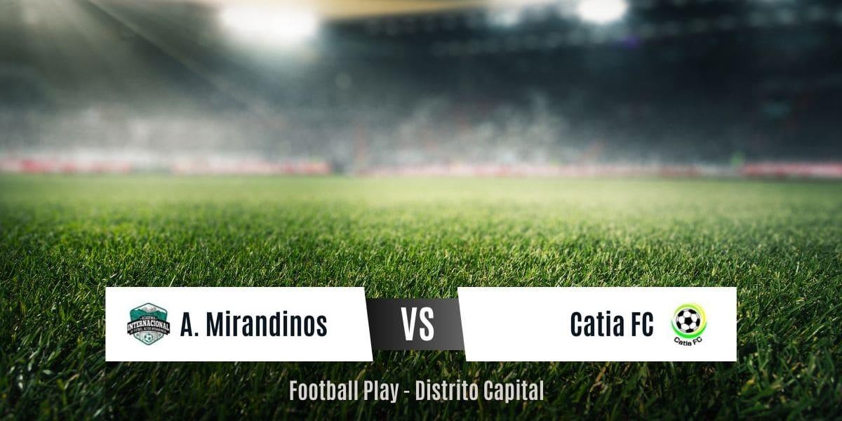 Empate entre Altos Mirandinos y Catia FC 2-2 (Sub-18)