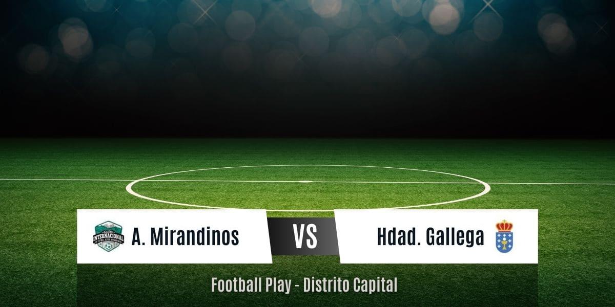 Altos Mirandinos es derrotado por Hermandad Gallega por 0-1 (Sub-10)