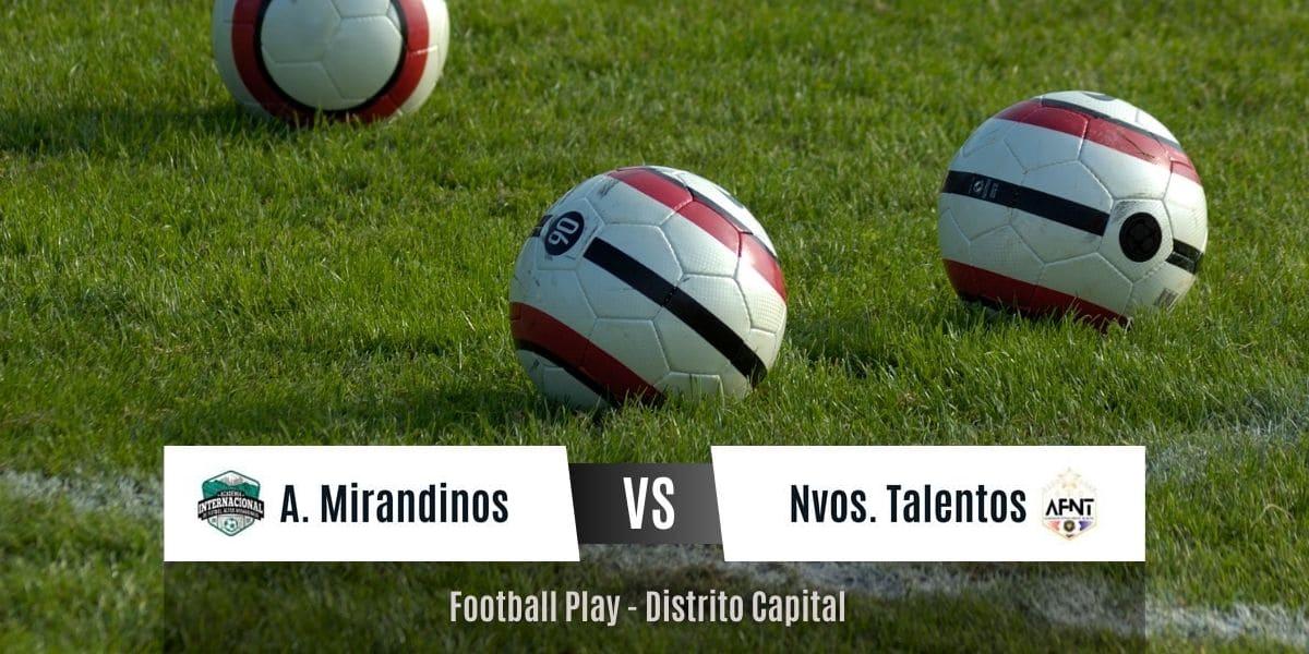 Nvos. Talentos logra triunfo sobre Altos Mirandinos 0-1 (Sub-16)