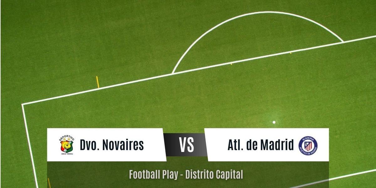 Victoria por la mínima: Deportivo Novaires triunfa sobre Atl. de Madrid 1-0 (Sub-14)