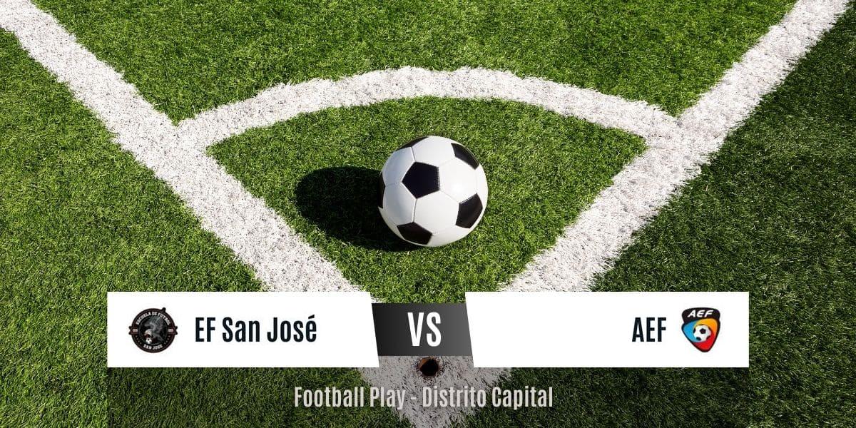 EF San José y AEF empatan 2-2 en la ida de semifinales (Sub-12)