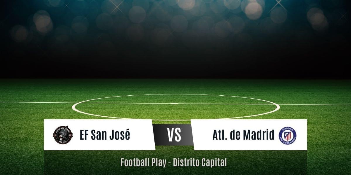 EF San José es superado por Atl. Madrid 0-1 (Sub-15)