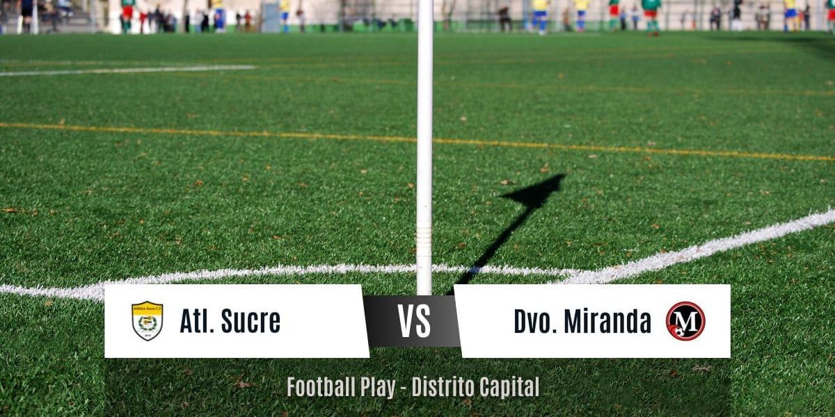 Victoria de Atl. Sucre 3-2 frente a Dvo. Miranda (Sub-16)