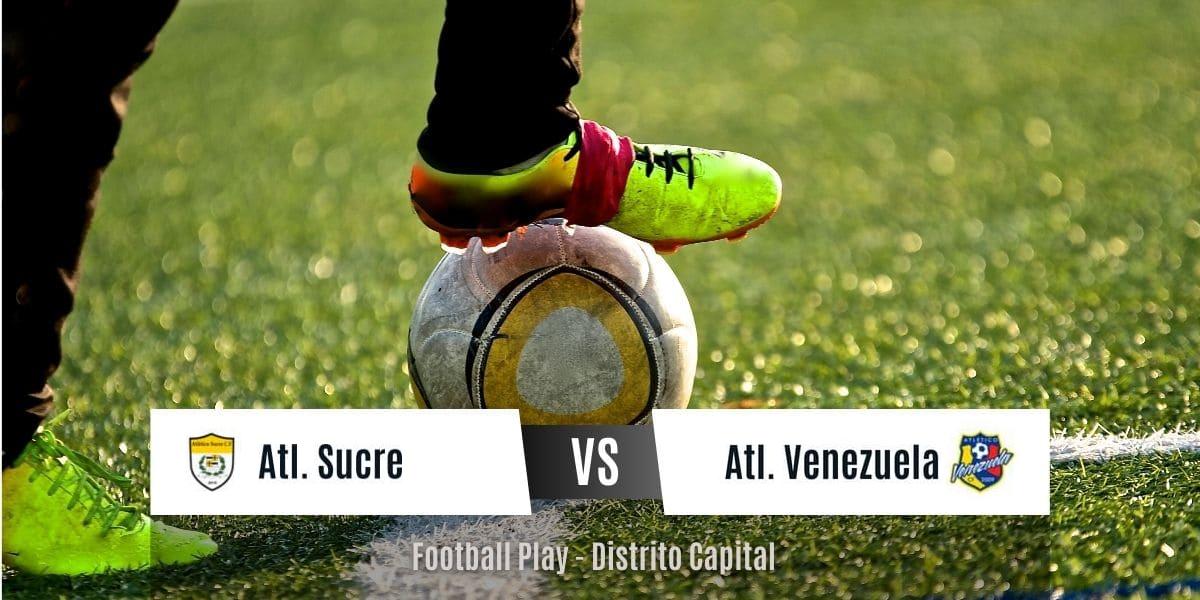 Goleada 4-1: Atl. Sucre vence a Atl. Venezuela (Sub-20)