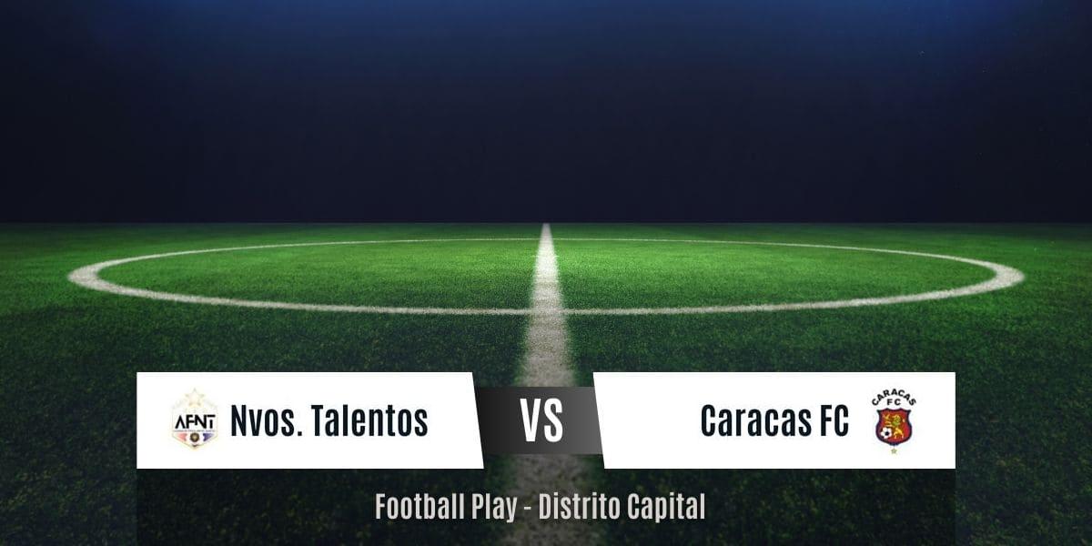 Caracas FC (IG) demuestra su poder ofensivo al vencer a Nvos. Talentos por 1-8 (Sub-12)