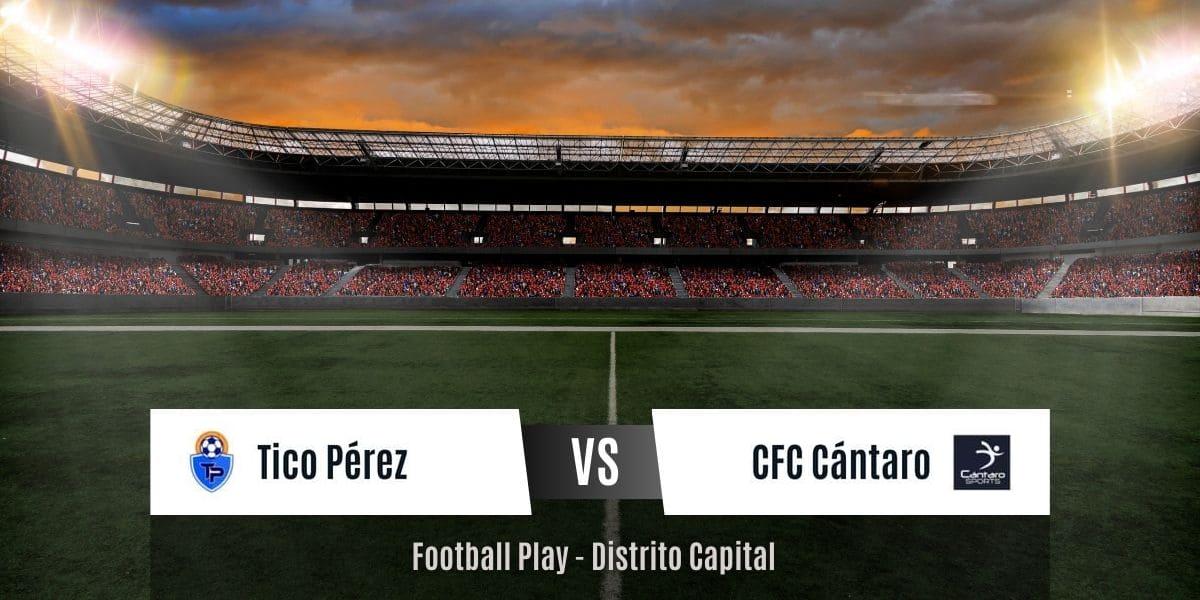 Victoria de Tico Pérez 2-1 frente a CFC Cántaro en el juego de ida de semifinal  (Sub-14)