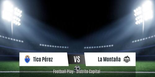 CD La Montaña es derrotado por Tico Pérez 6-0 (Sub-10)