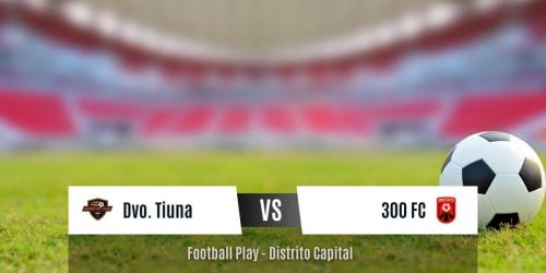 Derrota de Dvo. Tiuna frente a 300 FC por la mínima (Sub-15)