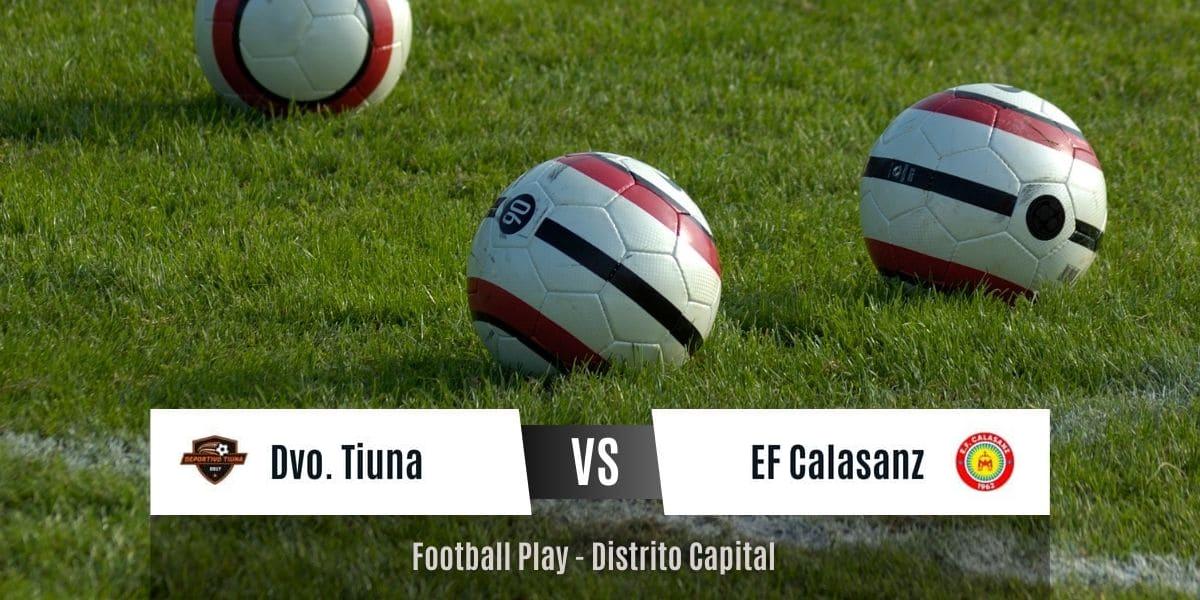 CEF Dvo Tiuna derrota 2-1 a EF Calasanz (Sub-14)