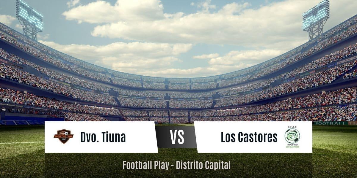CEF Dvo Tiuna - Dvo Los Castores, 1-1: Juego equilibrado (Sub-8)